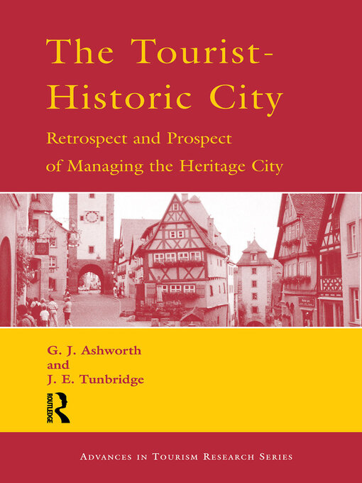 Upplýsingar um The Tourist-Historic City eftir G.J. Ashworth - Biðlisti